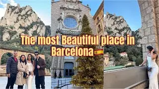 Barcelona ko Montserrat janai parne thau raixa😍vagwan ko darsan😱 #nepalitravelvlogs #barcelonatravel
