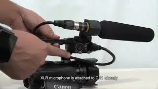 Recording Audio with the Canon XA-10