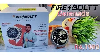 Fireboltt Gerenade smart watch first impressions🔥rugged look#tech #smartwatch #fireboltt #technology