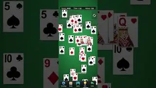 Classic Mobile Game Solitaire - Classic Game ASMR 