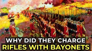 19th Century Madness: Soldiers Charging With Bayonets Against Rifles
