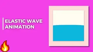 🔴HOW TO MAKE ELASTIC WAVES ANIMATION USING HTML AND CSS🔥? |@becodewala #html #css #animations