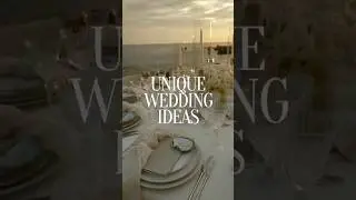 Unique wedding ideas you should save if you&rsquo;re planning a wedding