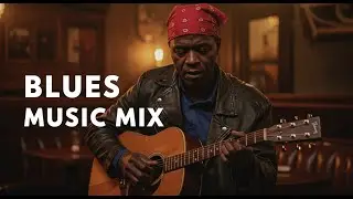 Nighttime Blues 2025 | Reflective Guitar Solos & Soulful Rhythms