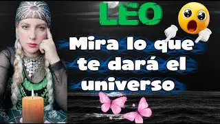 🔴🔴LEO VEO QUE VAS A SENTIR QUE NECESITA TU PROTECCION/EL UNIVERSO TE DICE ESTO/VAS ATRAER MIRADAS