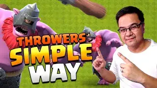 MAS MABISA NA PAG-GAMIT NG THROWERS? Clash of Clans - Tagalog