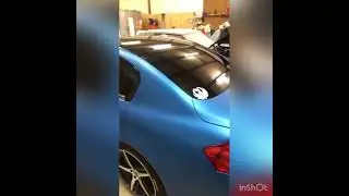 Infiniti G35 wrap process