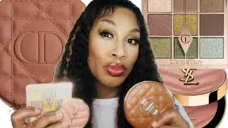 **NEW** DIOR JUMBO BRONZER 40 DEEP!! YSL NOCTURNAL NUDE!! Charlotte Tilbury EMERALD EFFECT!