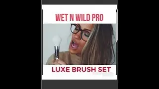 Wet n Wild  Pro makeup Brush Set REVIEW!!! Makeup for women over 40!