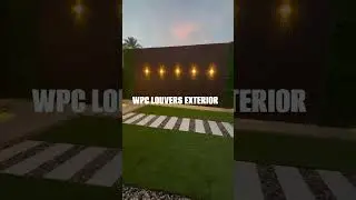 Best WPC Louvers for Modern Home Front | Exterior Wall Cladding Ideas 2025