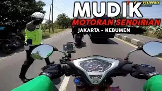 Mudik Lebaran Motoran Sendirian Jakarta - Kebumen Via Pantura | Motovlog Mudik