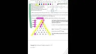 APPC 1.11 Day 2 Pascal's Triangle and Binomial Expansion