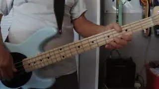 Albert King--Sky Is Crying--Bass Guitar Play Along--Donald 
