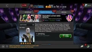 4x Featured 5 Star + 2x 6 Star Crystal Opening - Marvel Contest Of Champions