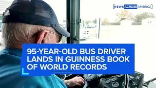 95-year-old bus driver lands in Guinness Book of World Records