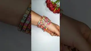Meesho Bangles Haul ✨ #meesho #shorts #bangles #shopping #asmr
