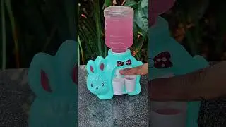 🐰 MAGIC Bunny Water Dispenser! Watch Till End 😱#youtubeshorts #trending #shorts #viral #love
