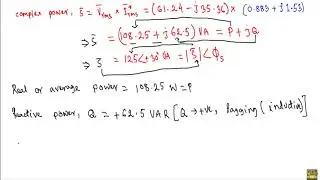 Complex Power : Example 1
