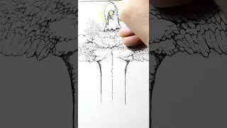 Big Bird  #drawing #art