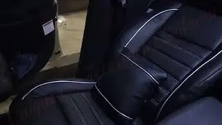 Brezza modified Flooring Rexine & seat cover with pilo#automobile#modification#marutisuzuki#virel