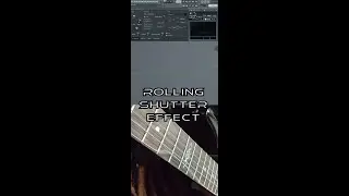 Rolling Shutter Effect / Oscilloscope!