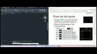 AutoCAD Quick Start Guide on Absolute Relative Polar Coordinate for Beginners with Tutorial