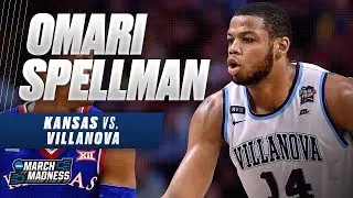 Villanova's Omari Spellman posts a double-double in the Wildcats' Final Four victory