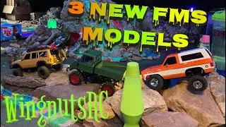 3 NEW FMS RC TRUCKS!!!