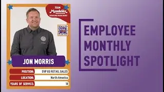 #ScanTheCode - 2026 Employee Spotlight Message - Jon Morris, SVP US Retail Sales