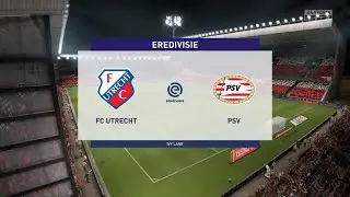 FIFA 20 | FC UTRECHT vs PSV | EREDIVISIE PS4