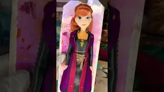 Anna Frozen 2 @Mattel ❄️🦌 #disney #frozen #disneycharacter #barbie #disneyprincess