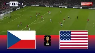 CZECH REPUBLIC vs USA - FIFA WORLD CUP | Full Match All Goals | Pes 21 Simulation Gameplay