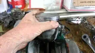 KX500 BAD CONNECTING ROD - WRIST PIN - BEARING - PISTON - CRANKSHAFT
