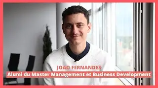 Jo&atilde;o Fernandes, alumni du Master Management et Business Development