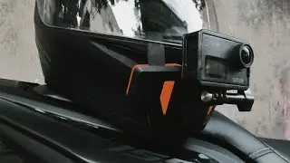 Installing Telesin Helmet Strap Mount on my SEC Challenger