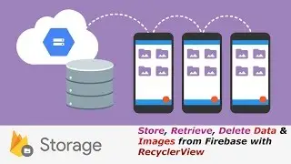 How to Store, Retrieve, Delete Data & Images from Firebase with RecyclerView -Firebase-part 2