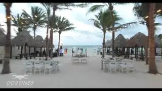 La Plage wedding by D-drones