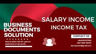Salary Income// Business Documents Solution BD// Session- 2020-2021