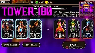 Edenian FATAL Tower Boss Battle 180 Fight + Reward | MK Mobile