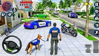 Симулятор погони на полицейских машинах 3D &ndash; реалистичная погоня в городе 2025 &ndash; геймплей на Android