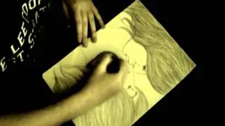 Speed drawing with Helena Dam.