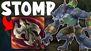 They picked Sett w/ Exhaust & Ignite.. So I DESTROYED Him - Warwick Top Season 14