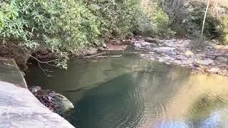 Waterfall |  ATV  | Trail 37 - Hickory Creek | Ride Royal Blue! RV Life Fulltime! Travel! RV Couple!