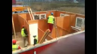 Aanbouw Bouwkeet