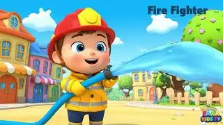 Firefighter Community Helper for Kids! 🚒 | Learn About Firefighters for Toddlers & Preschoolers