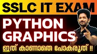SSLC IT Exam 2025 | Phython Graphics - IMportant Questions | Exam Winner SSLC