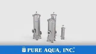 Stainless Steel Cartridge Filter Housings | Made in USA | www.pureaqua.com