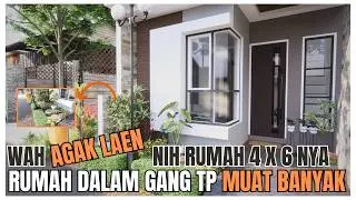 Kecil-Kecil Cabe Rawit! Rumah 4x6 dengan 3 Kamar dan Mushola yang bikin penasaran