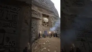 Massive Human Bones Discovered Guarding a Hidden Tomb in Iran