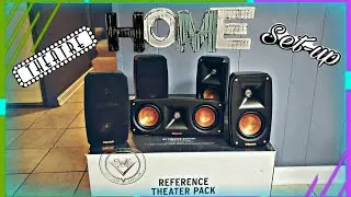 New Home Theater Build..At My BOSS'S House?! | Klipsch Reference Theater Pack